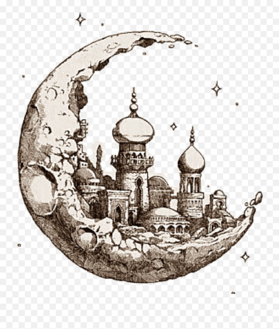 Mosque Ramadan Islam Islamic - Sticker By Cddn Beautiful Drawings Of Moon Emoji,Islamic Emoji