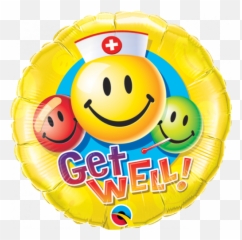 Greetings House - Napkins Get Well Smiley Emoji