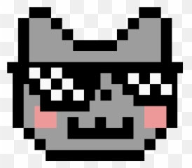 Pixilart - Fire Flower 8 Bit Emoji,Nyan Cat Emoji