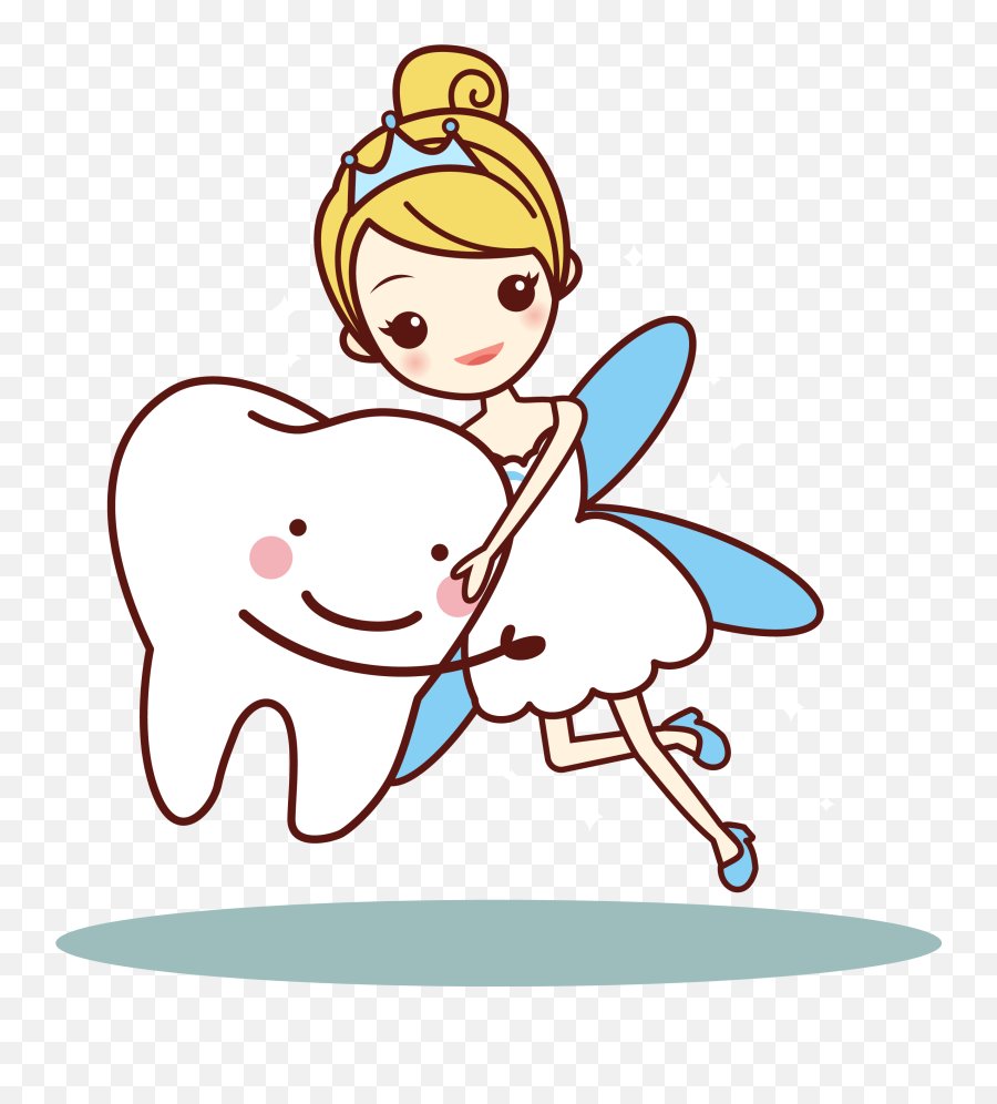 Transparent Background Tooth Fairy Clipart - Transparent Background Tooth Fairy Png Emoji,Tooth Fairy Emoji