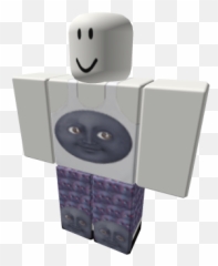 Creepy Moon Emoji Pajamas - Trousers