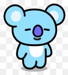 Bts Bt21 - Koya Bt21 Dibujos Faciles Emoji,Bts Emoji