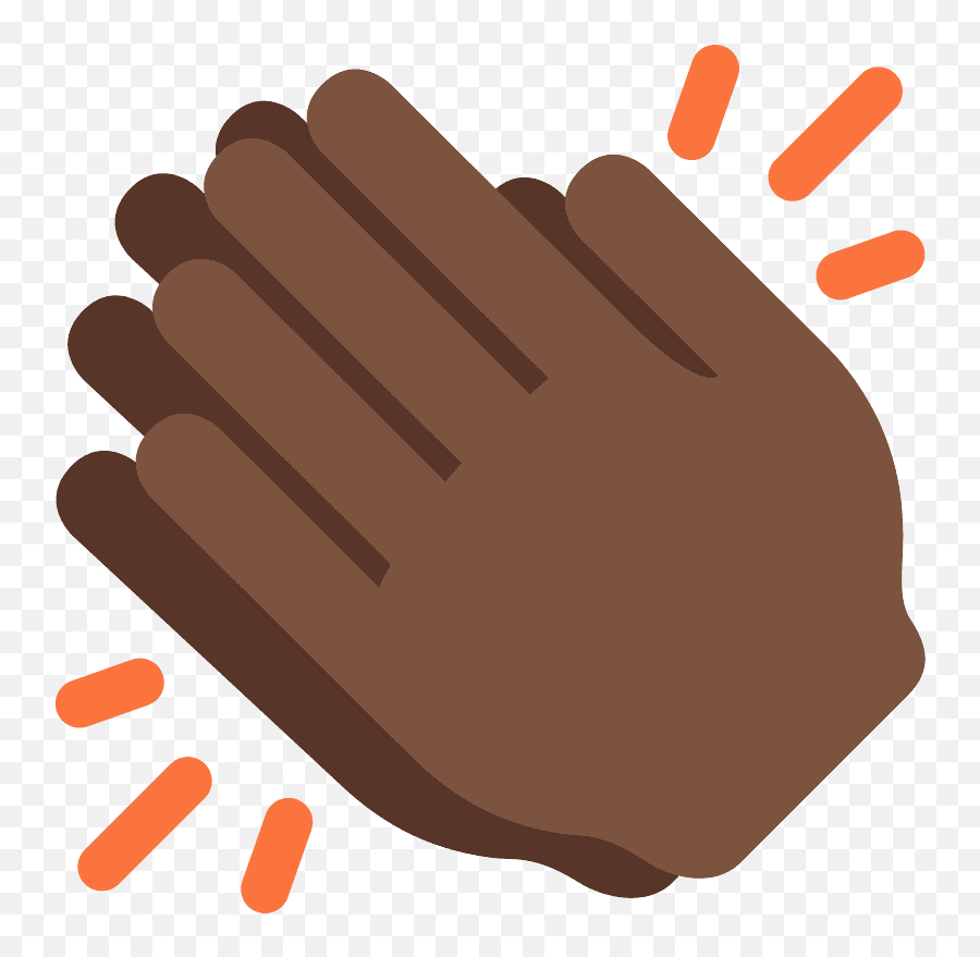 Clapping Hands Emoji Clipart Free Download Transparent Png - Black Clapping Hands Emoji,Safety Emoji