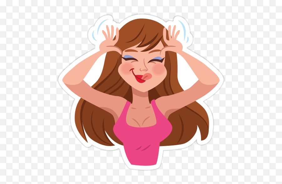 Girl Moods - For Women Emoji,Girls Emoticons
