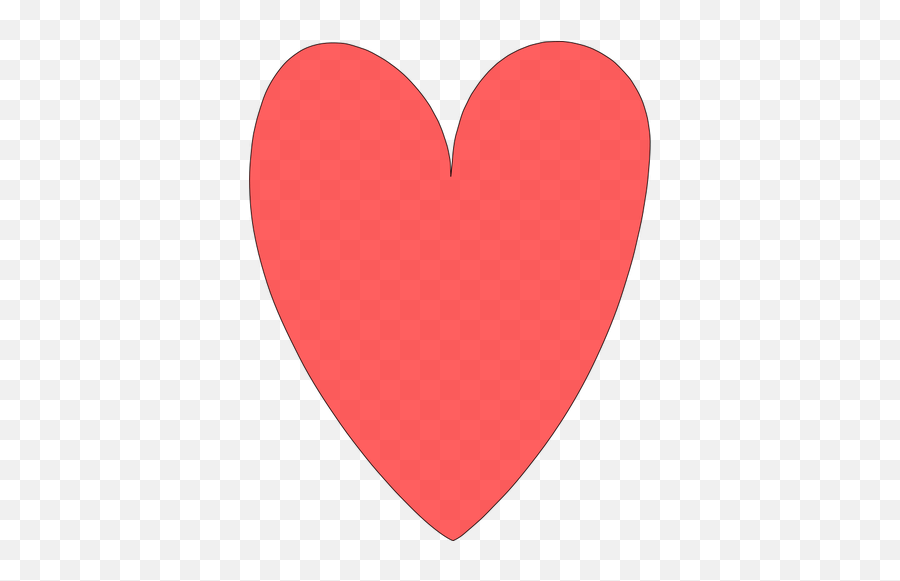 Shape Of Heart Vector Image - Orange Pink Heart Clipart Emoji,Heart Emotion