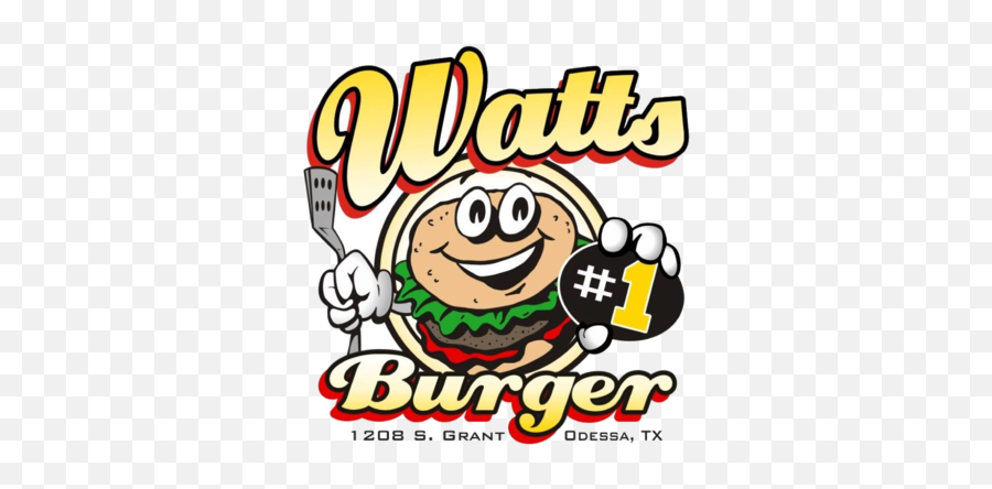 Wattu0027s Burger Menu In Odessa Texas Usa - Happy Emoji,Usa Emoticon