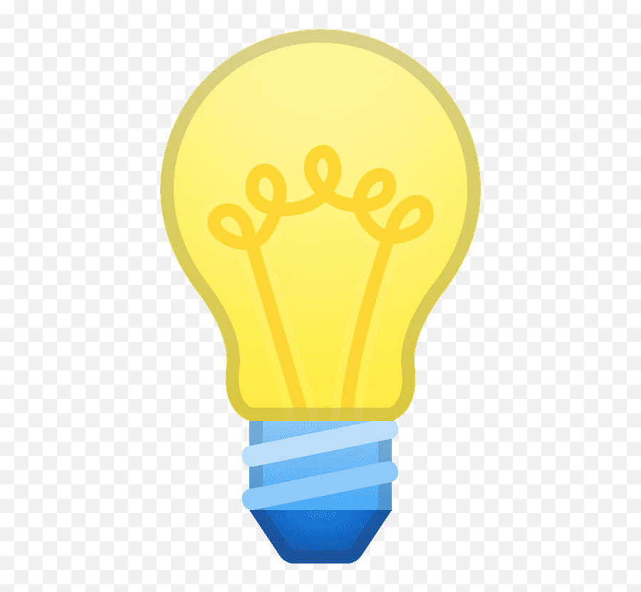 Light Bulb Emoji Clipart - Bulb,Light Bulb Camera Action Emoji