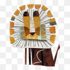 Animal Colorful Lion Png Emoji