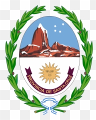 Escudo De La Provincia De Santa Cruz - Argentina Coat Of Arms Emoji,Emoji Sentence