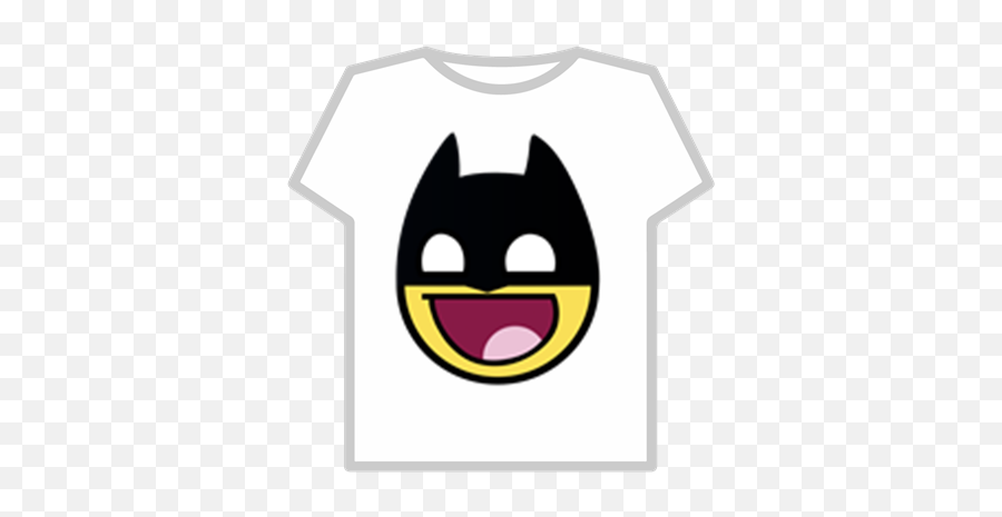 Awesome Face Batman Free Adidas T Shirt Roblox Emoji Batman Emoticon Free Transparent Emoji Emojipng Com - white adidas t shirt roblox