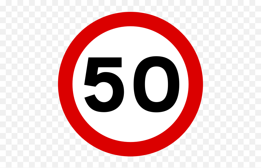Mauritius Road Signs - 20 Speed Limit Sign Emoji,Speaking Emoji