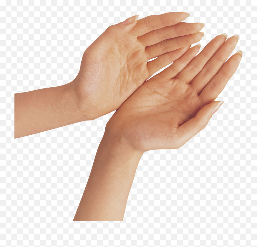Hand Finger Clip Art - Transparent Transparent Background Hand Png Emoji,Two Hands Emoji