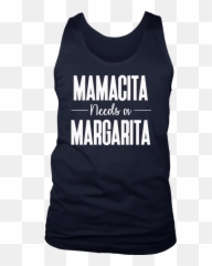 Women Mamacita Needs A Margarita - Active Tank Emoji