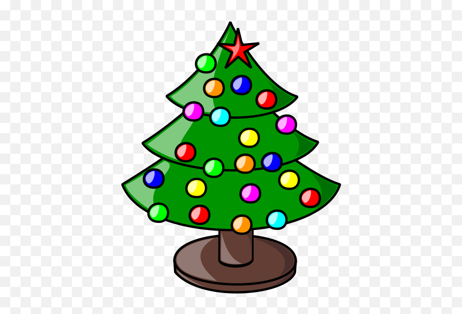 Xmas Tree - Christmas Pics Clip Art Emoji,Emoji Christmas Decorations