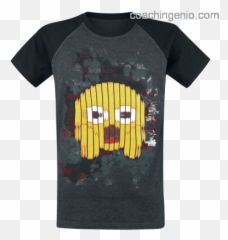 Hd Emoji Scream Camiseta Gris Marengo - Active Shirt