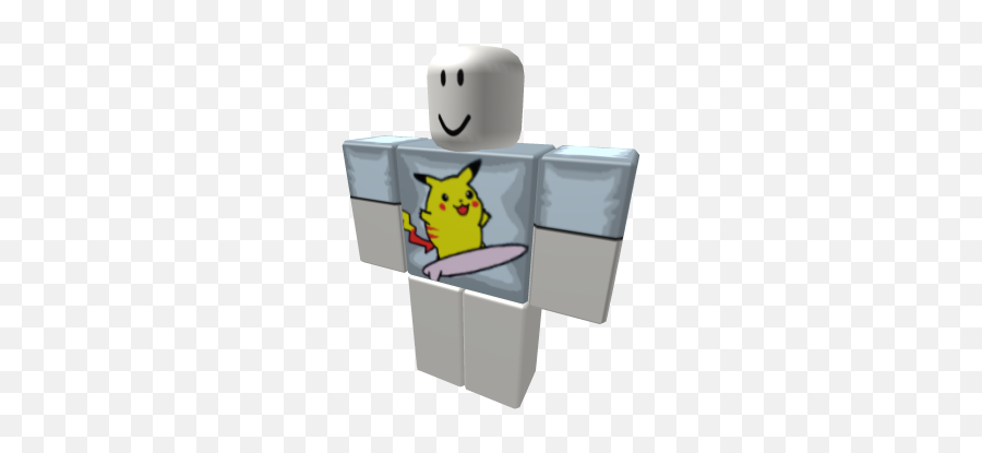 pikachu t shirt roblox