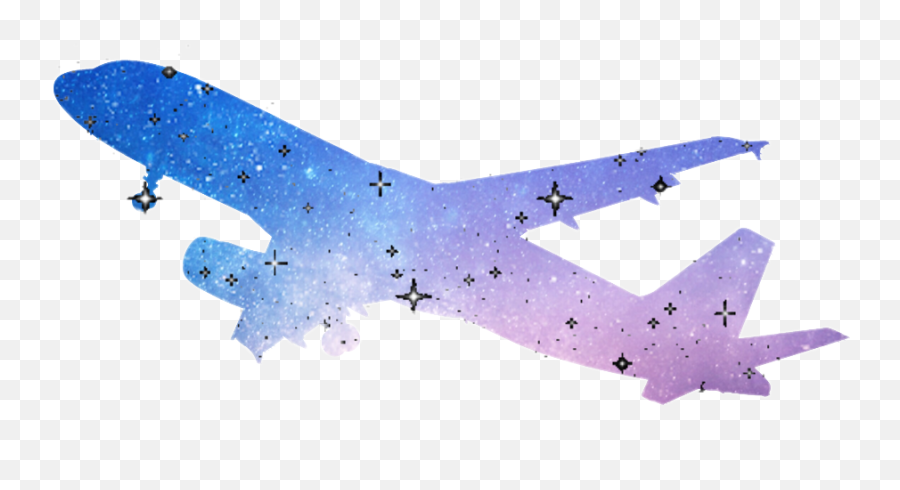 Cosmic Cosmos Plane Stars Airplane - Lockheed Hercules Emoji,Plane Emoji Transparent
