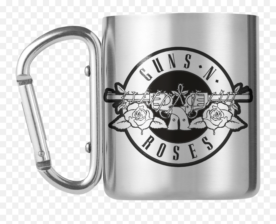 Guns N Roses Logo Carabiner Mug - Guns And Roses Logo Emoji,Guns N Roses Emoji