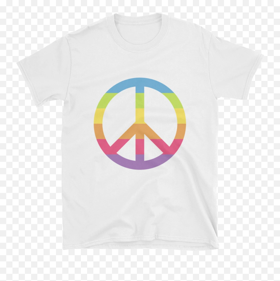 Rainbow Peace Emoji T - Happy Pride Month Peace Sign,Emoji T Shirts