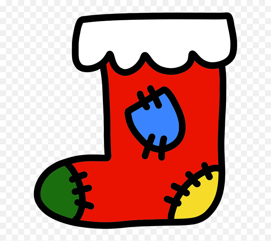 Christmas Sock Socks - Clip Art Emoji,Christmas Stocking Emoji