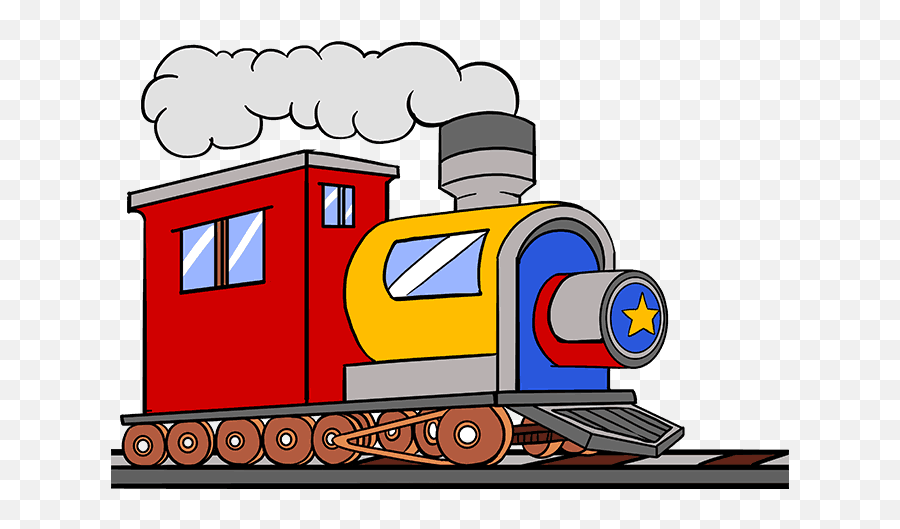 Drawing Steam Draw Something - Cartoon Train Drawing Emoji,Emojis For Steam