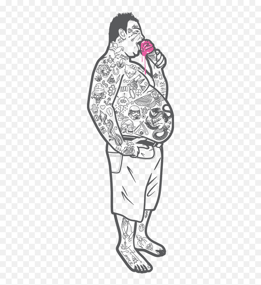 Gangsta Drawing Chola Transparent Png - Person Eating Ice Cream Drawing Emoji,Cholo Emoji
