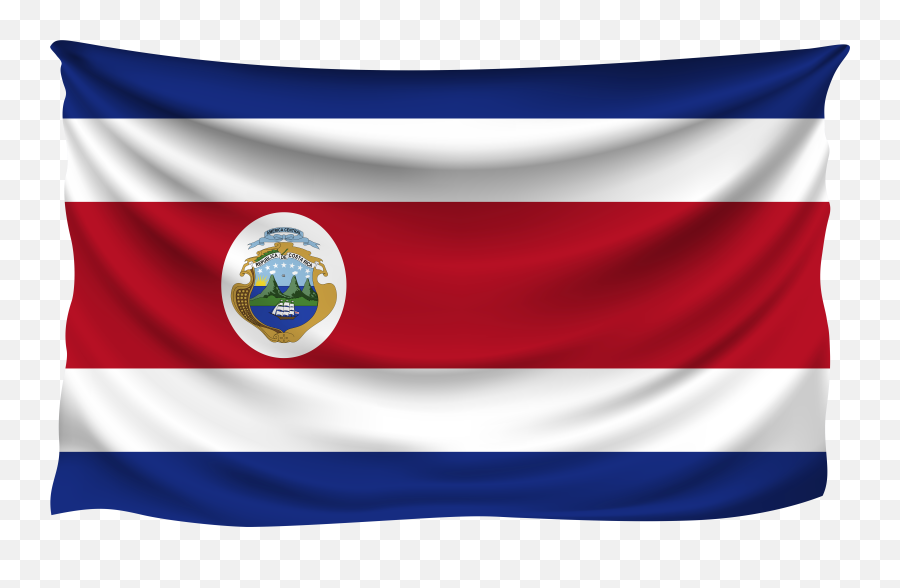 Costa Rica Flag Clipart - Costa Rica Flag Png Emoji,Thailand Flag Emoji
