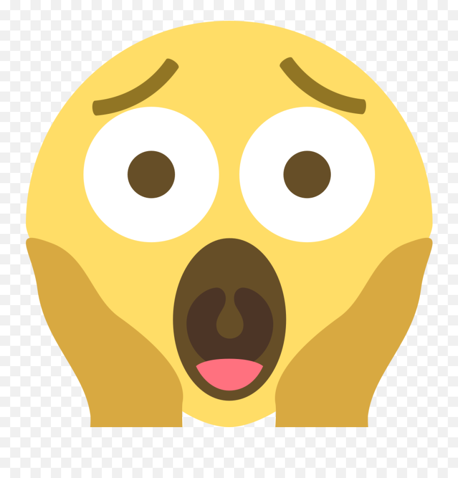 Emojione 1f631 - Emoji Gritando Png,Meme Emoji