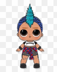 Image Result For Lol Surprise Serie 1 Lol Dolls Punk Boy Lol - Lol Surprise Punk Boi Emoji,League Of Legends Emoji