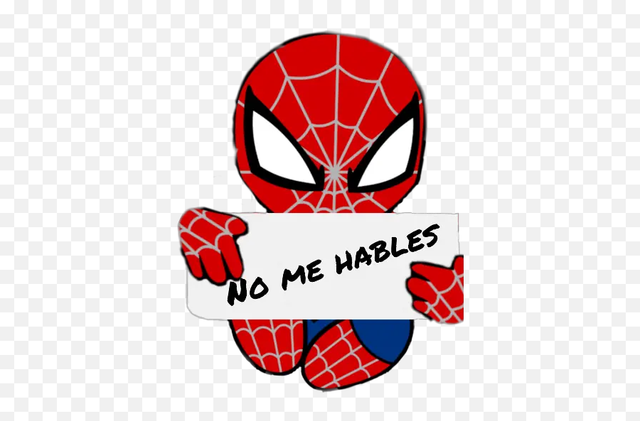 Spider Malo Stickers For Whatsapp - Spiderman Baby Emoji,Spider Web Emoji