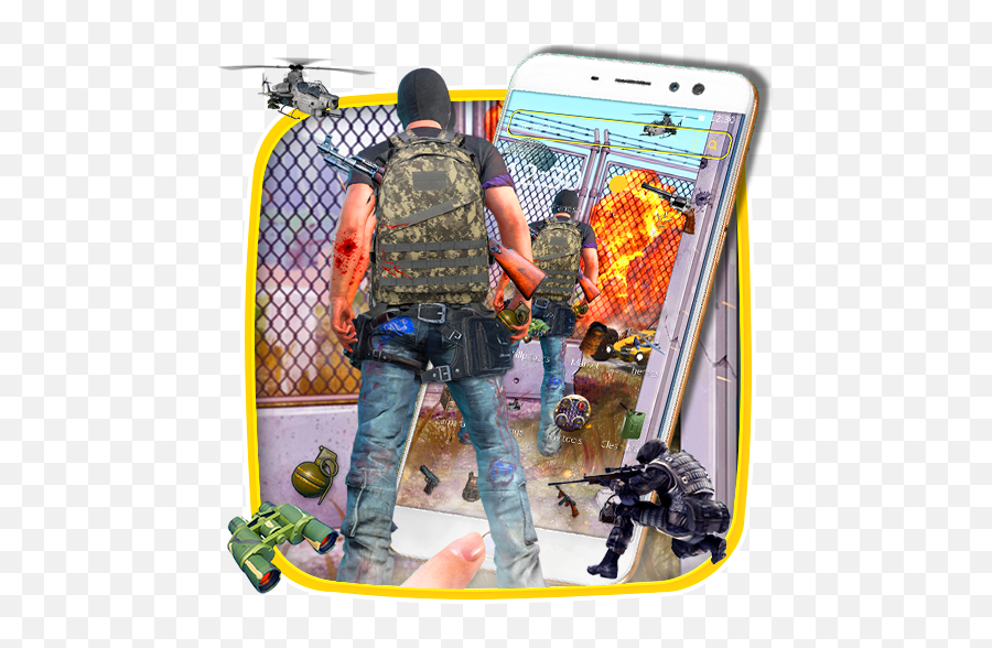 Battleground Launcher Theme - Apps On Google Play Iphone Emoji,Boba Emoji