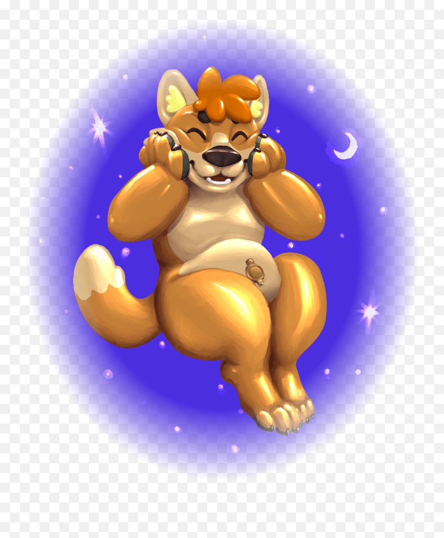 Coyotes In Space - Cartoon Emoji,Coyote Emoji