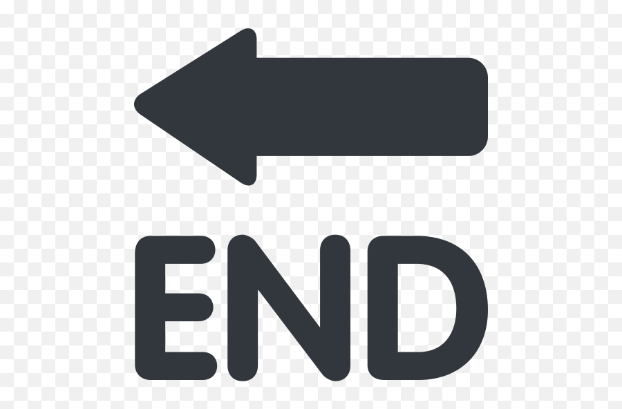 End Arrow Emoji - Meaning,The End Emoji