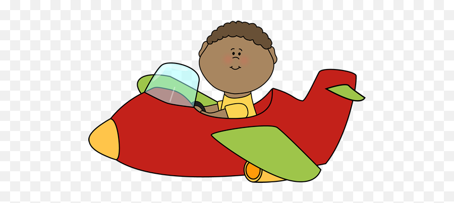 Free Airplane Pictures For Kids - Kid Flying Airplane Clipart Emoji,Girlie Emoticons