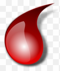 Blood Clipart Drop Transparent Free - Red Tear Emoji