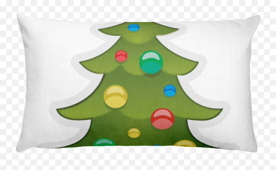Download Emoji Bed Pillow - Portable Network Graphics,Christmas Tree Emoji Png