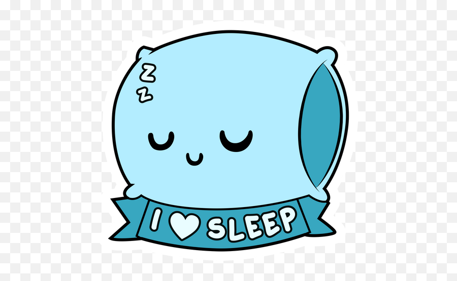 Pillow I Love To Sleep Sticker - Aesthetic Stickers For Skater Girl Emoji,Laughing Emoji Pillow