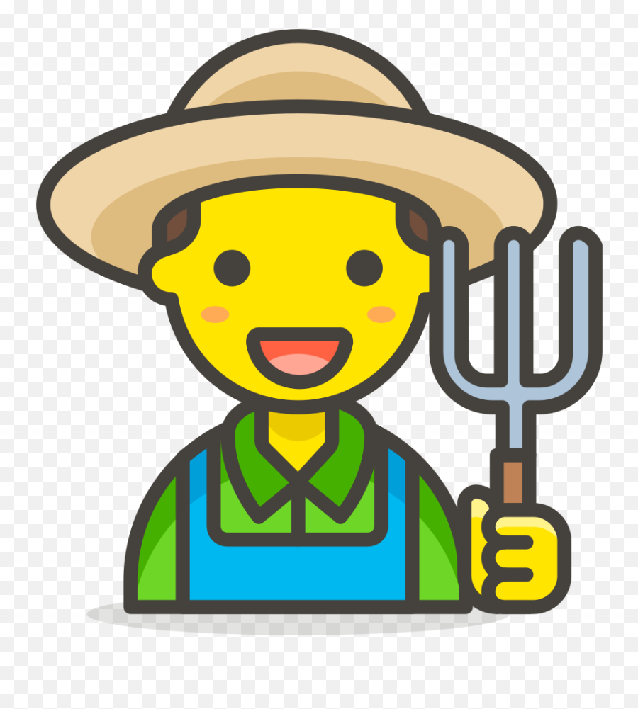 137 - Farmer Icon Png Emoji,Sun Emoji
