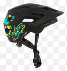 Helmets - O Neal Defender Helm Moerta Black Emoji,Bike Arm Emoji