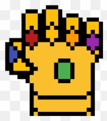 Pixilart - Pixel Art Infinity Gauntlet Emoji,Infinity Emoji