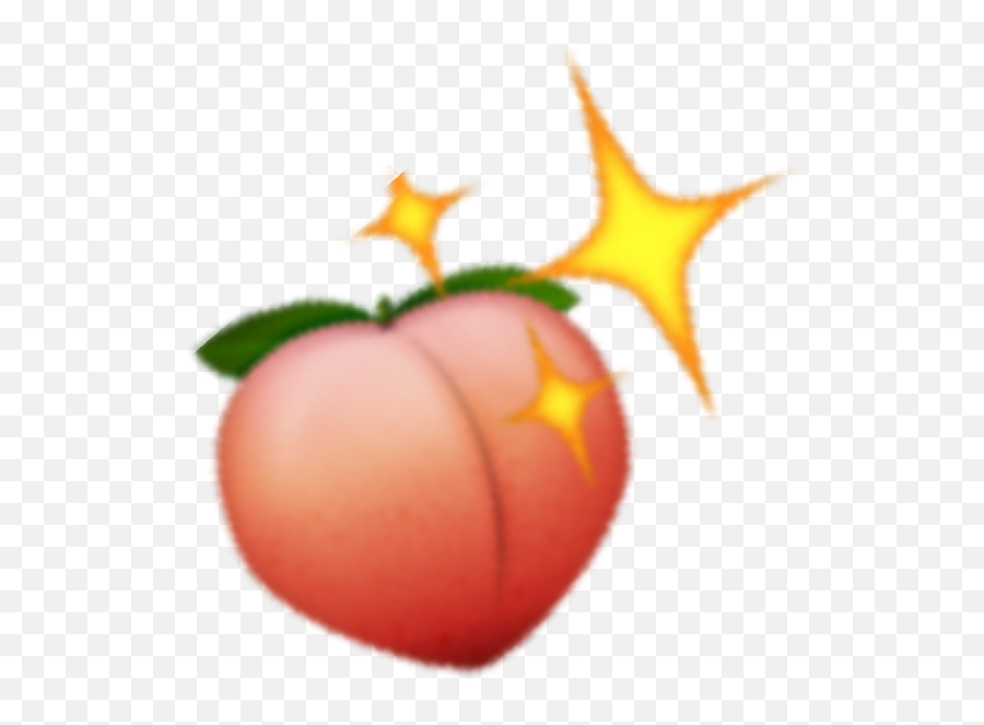 Peach Png Emoji Clipart - Peach Emoji Transparent Background,Peach Emoji Png