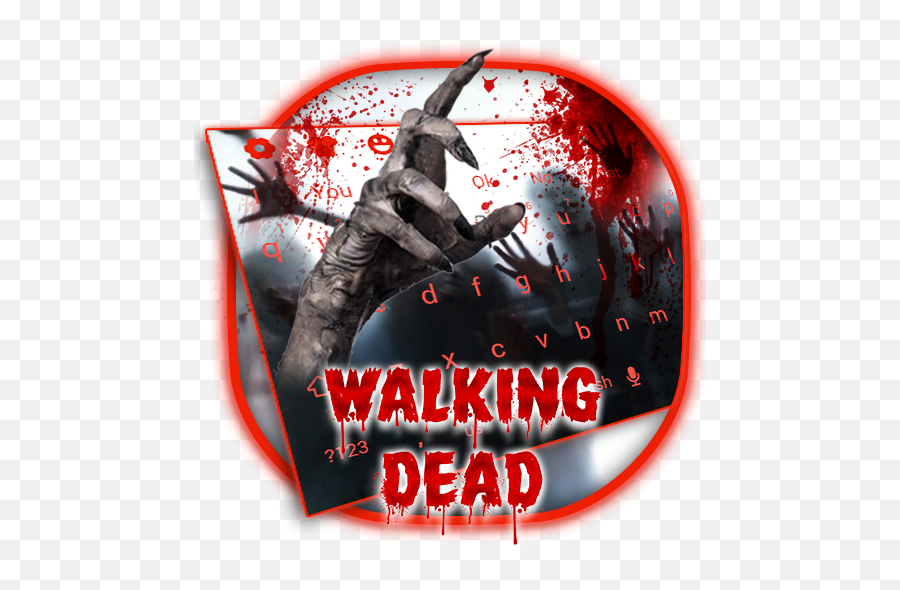 3d Live Walking Dead Zombie Keyboard - Graphic Design Emoji,Zombie Emojis For Android