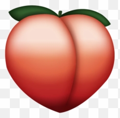 How Soon Is Too Send A Kissy Emoji - Peach Png