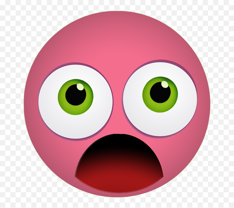 Graphic Emoticon Smiley - Background Emoji Transparent Png,Shocked Emoticon