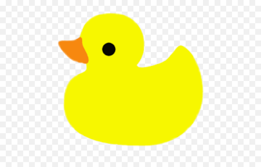 Aesthetic Yellow Duck Rubberduck - Duck Emoji,Yellow Duck Emoji