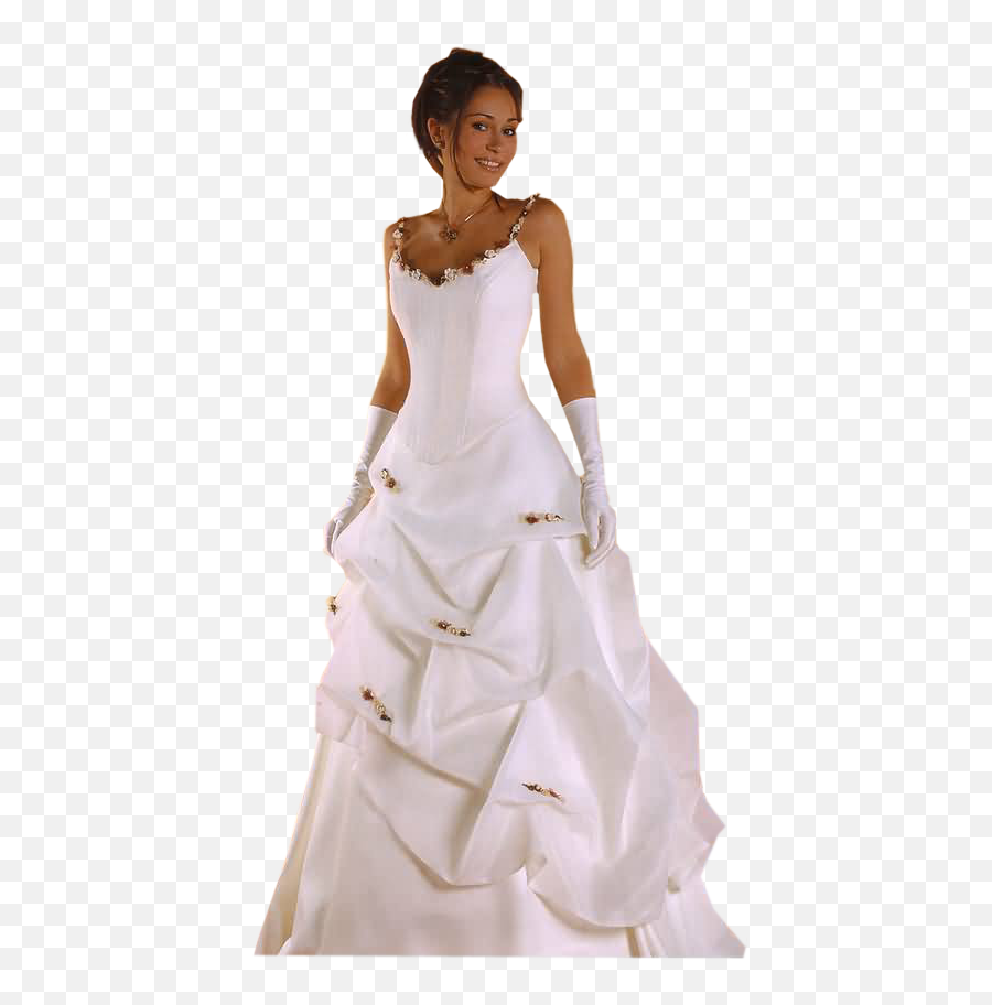 Wedding Dress Bride Marriage Woman - Girl In Wedding Dress Png Emoji,Emoji Wedding Dress