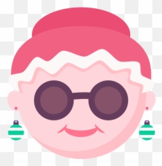 Christmas Holiday Emoji Background Png - Illustration