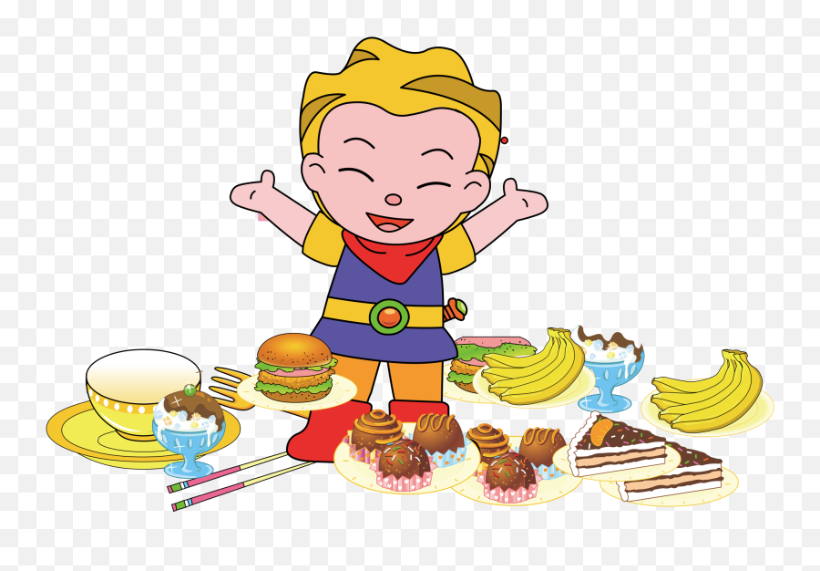 Boy Eating Burger Clipart Transparent - Kid Eating Png Transparent Emoji,Emoji Eating Pizza
