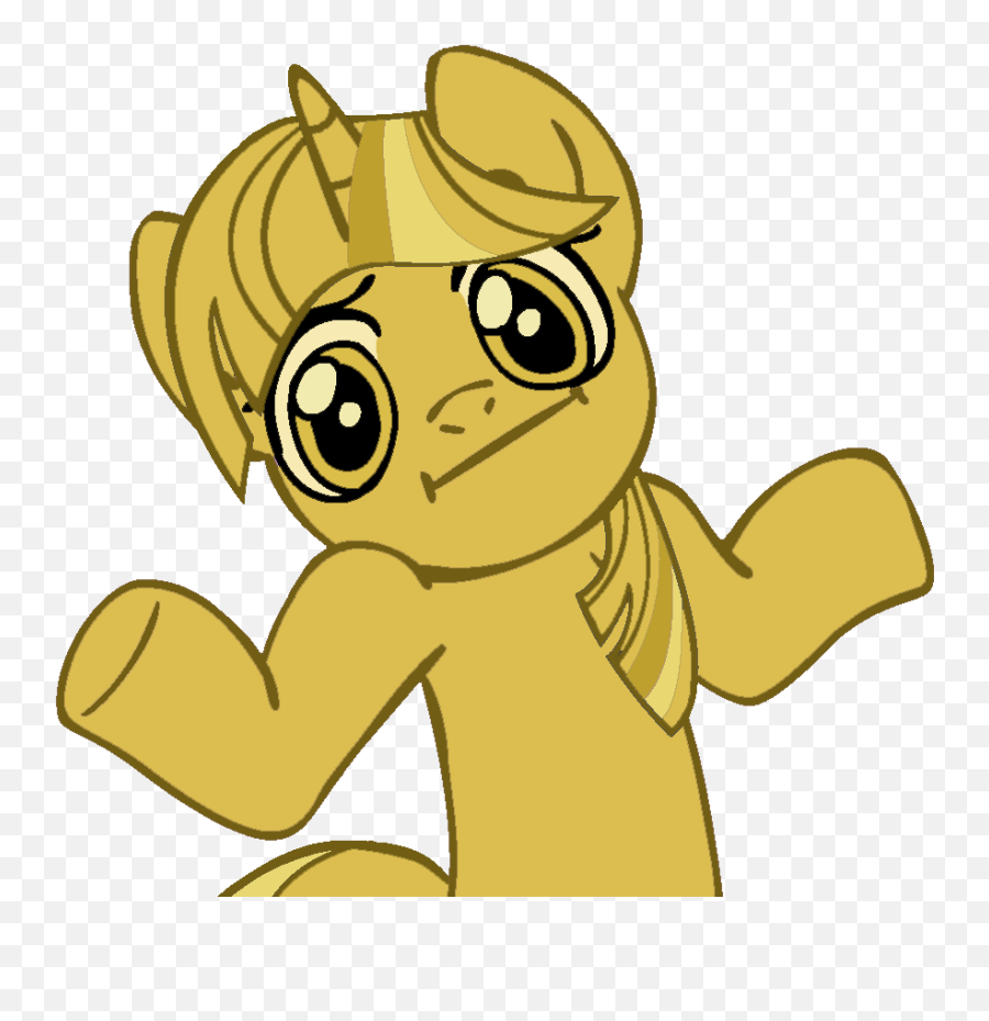 Twilicanes Avatar Clipart - Pony Shrug Emoji,Vulgar Emojis