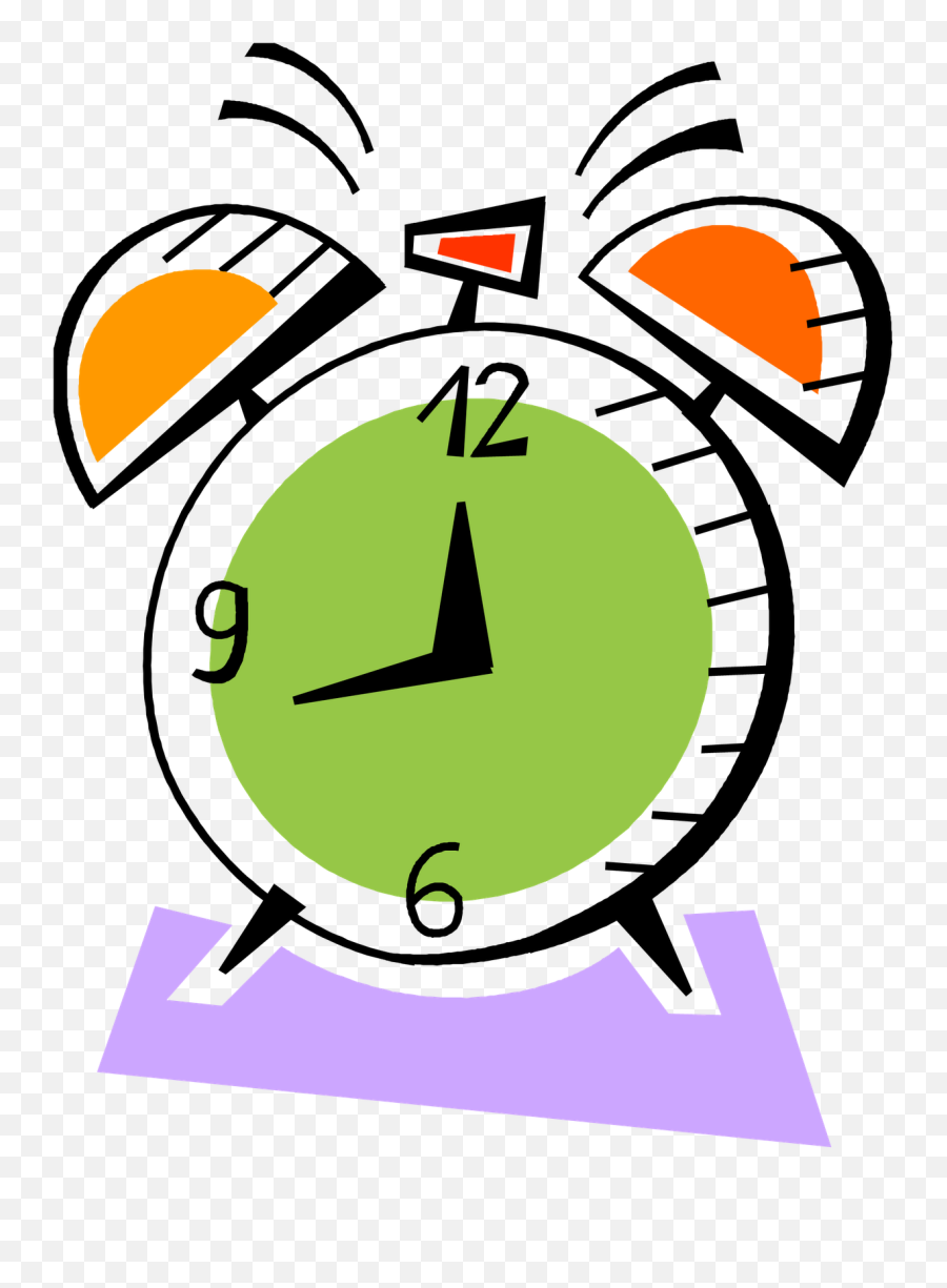 10 Minute Break Clipart - Alarm Clock Emoji,Break A Leg Emoji
